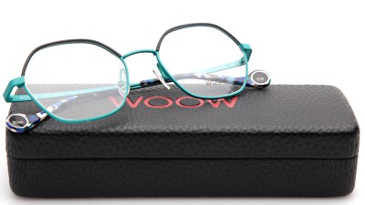 NEW WOOW Rise Up 2 Col 9530M Turquoise EYEGLASSES FRAME 51-18-140 B44