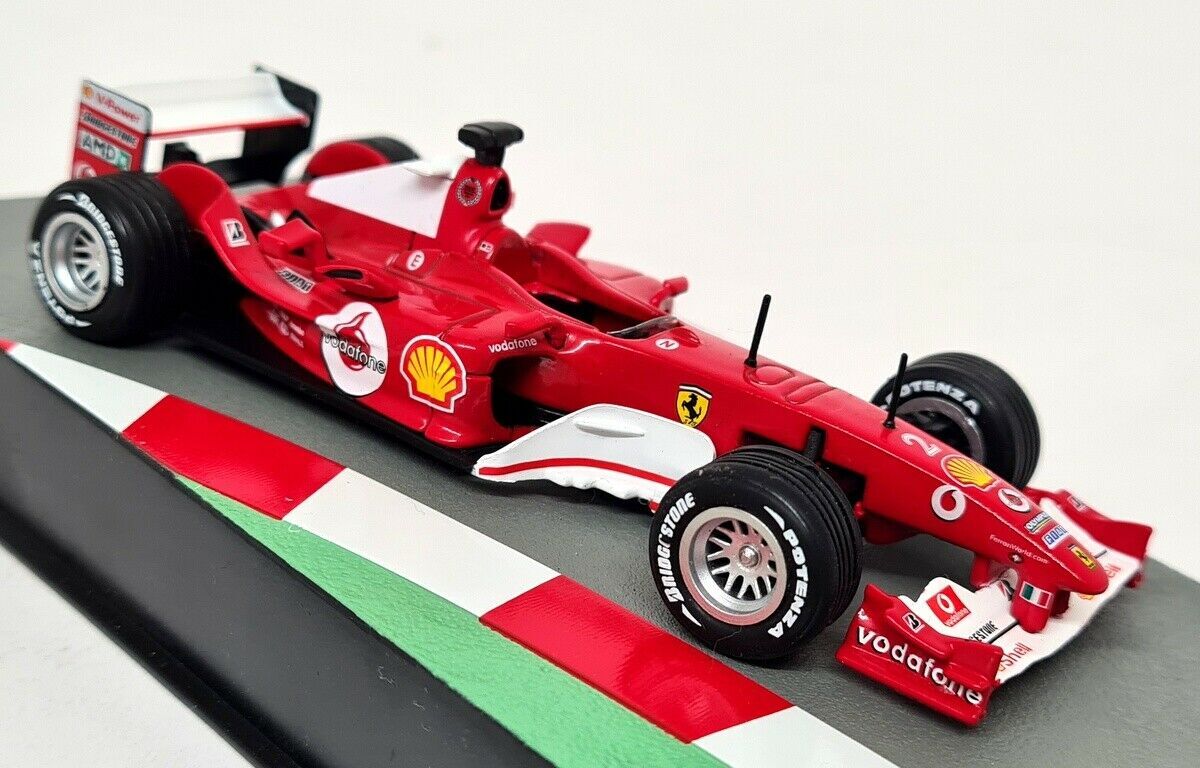 Atlas 1/43 Scale - Ferrari F2004 2004 Rubens Barrichello Diecast