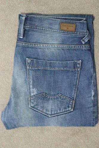 Chevignon mens jeans 34 button fly 100 