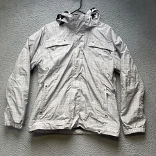 Hi Tec Snow Jacket Womens Large Gray Full Zip Hoodie