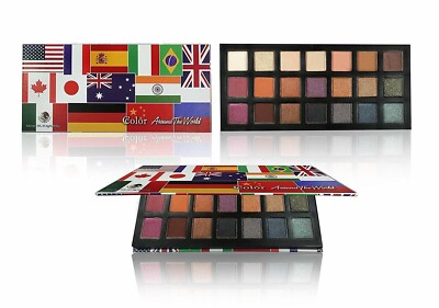 Eyeshadow Palette-Ccolor Around The World 21 Color Eyeshadow Palette