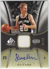 STEVE KERR 2006-07 SP GAME USED JERSEY AUTO 1/50 SPURS AUTOGRAPH