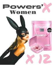 Powers'X Women Sex Drive Enhancer *12 TABLETS* Dietary Supplement