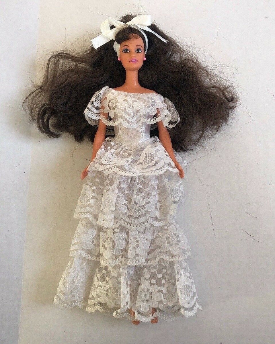 Vintage Brunette Barbie Doll Superstar | eBay