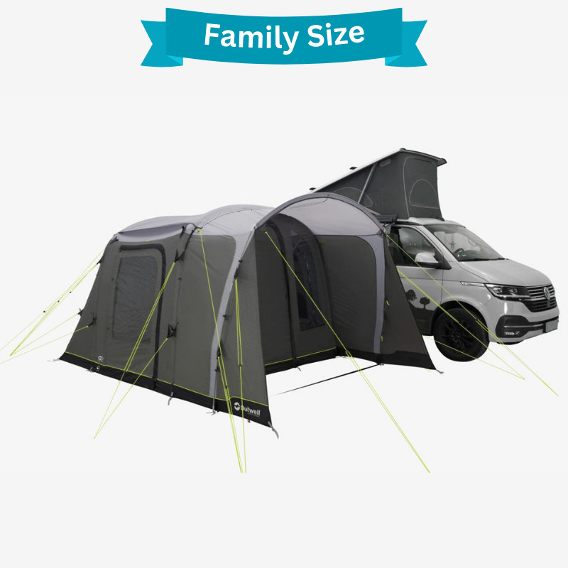 Outwell Talladega Air Low Drive Away Awning Ford Custom VW California T5 T6 T6.1