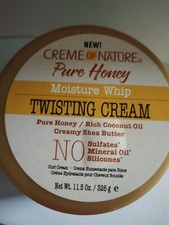  CREME OF NATURE PURE HONEY MOISTURE WHIP TWISTING CREAM 11.5OZ CURL DEFINING