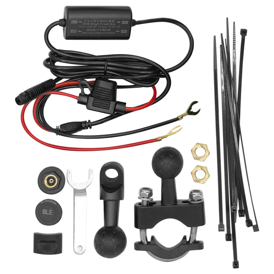 7Inch Motorcycle Navigation GPS Wireless Carplay Android Touch Screen + TPMS - Image 3 of 4