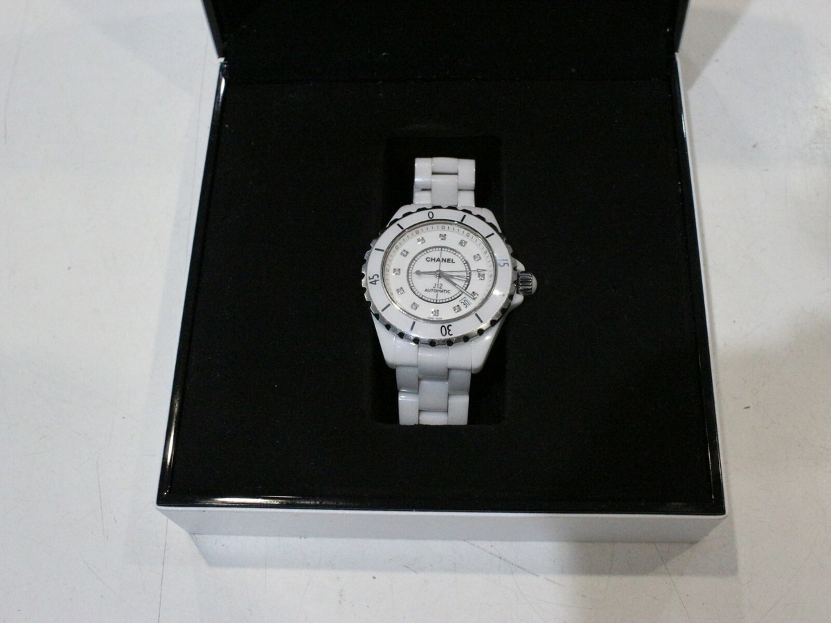 Chanel J12 White Ceramic Diamond Indicator Automatic Swiss  display picture 2