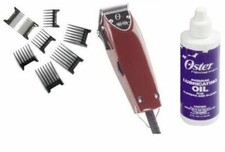 Oster Professional 76023-510 Fast Feed Clipper with Adjustable Blade 8 Cmb Set