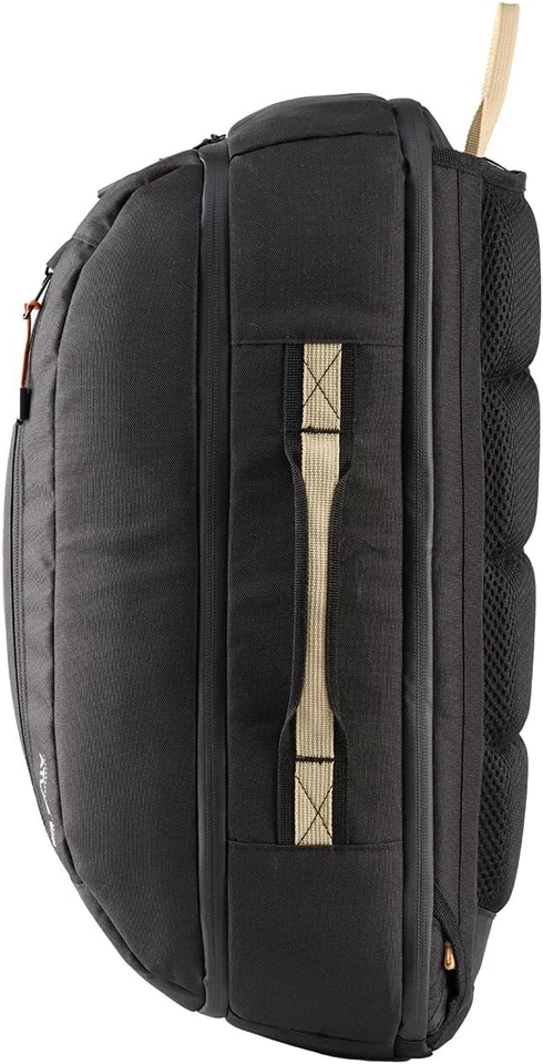 Caribee Atlas RPET Carry-On laptop Backpack 38L 50x32x23cm (20x12x9") 1kg Black Foto 3 de 4