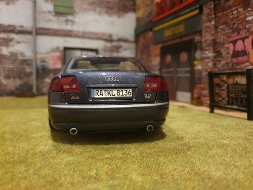Audi A8 3.2 1/18 motor max tuning modified conversion motormax - Foto 7 di 22