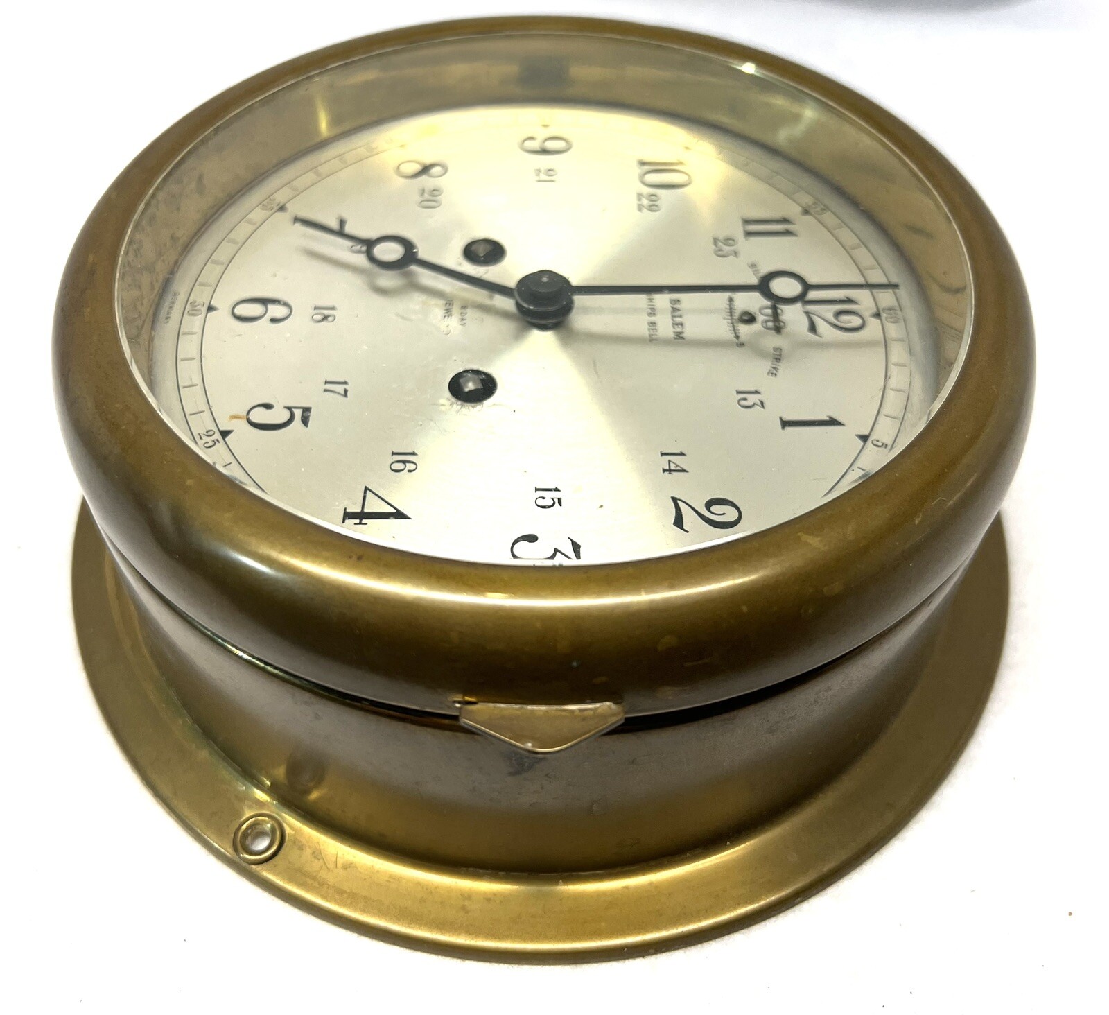 Salem Ships Bell 8 Day4Jewels Maritime Clock completely refurbished