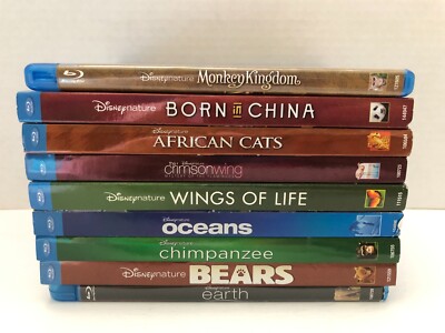 9 Disney Nature Blu-ray Collection Disneynature with Slipcovers | eBay