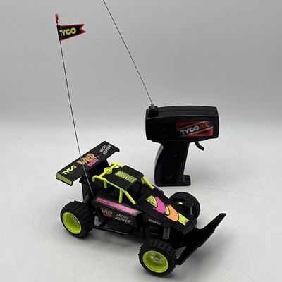 Vintage 90s Tyco Wild Thing Micro Hopper RC Car Toy Dune Buggy W