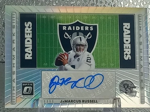 2025 Donruss Optic JaMarcus Russell Base (RAW)
