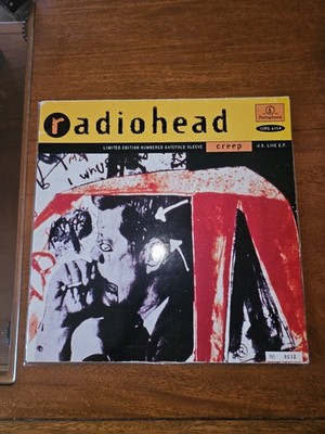 Radiohead Creep US Live Ep 12'' Vinyl LTD ED Numbered uk Parlophone 12RG 6359