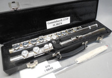 Gemeinhardt 22SP Silver Plated Flute  w/  Case  New Pads - Polished - Overhauled