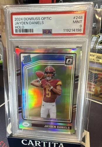 2024 Panini Donruss Optic - Rated Rookie Jayden Daniels #248 Holo Prizm (RC)