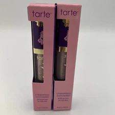 (2)TARTE CREASELESS CONCEALER - FAIR LIGHT NEUTRAL #13N - .035 oz MINI SIZE.