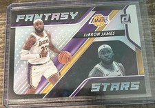 2020-21 Panini Donruss - Fantasy Stars Lakers* The King”  LeBron James #1” Sweet