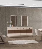 Robuste Holz Kommode Designer Anrichte LuxuriöSes Esszimmer Sideboard