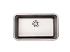 Glacier Bay 30 in. Undermount Single Bowl 18-Gauge Stainless Steel-Minor scratch