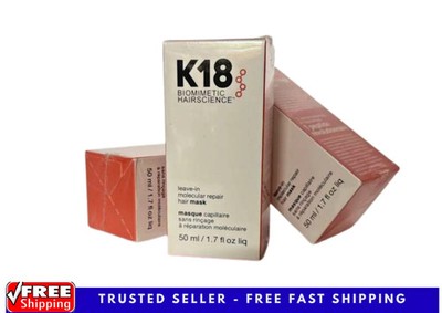 K18 Leave In Molecular Repair Hair Mask Biomimetic Hairscience 50 ML Sealed
