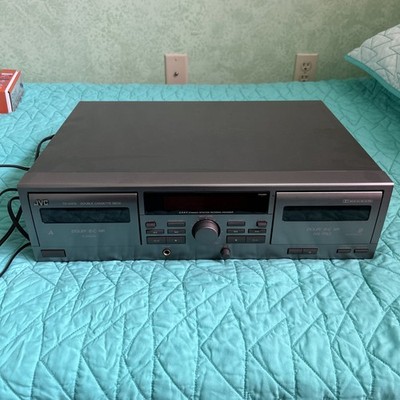 JVC TD-W709 Auto Reverse Double Cassette Deck Dolby B-C NR HX PRO - Very Clean
