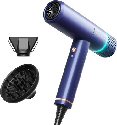 Haartrockner Ionen Haartrockner, High Speed Föhn mit Diffusor für Damen & Herren,