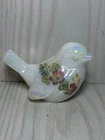 Vintage Fenton Iridescent Dove/Love Bird Hand Painted Figurine