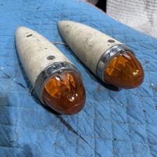 Vintage Guide M-b5 Torpedo Truck Cab Lights 5936151 Bullet Marker Gm 1950s 1960s