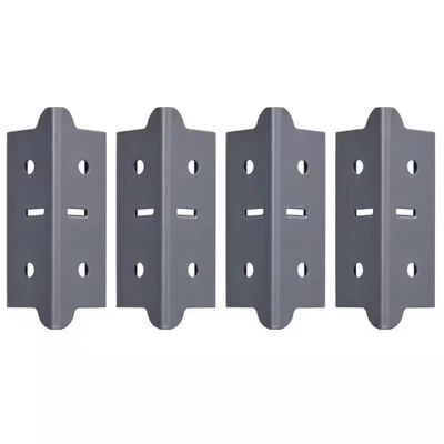 Muscle Rack 4-Pack Steel Post Coupling Grey (4 in. H x 1.375 in. W x 1.375 in.D)