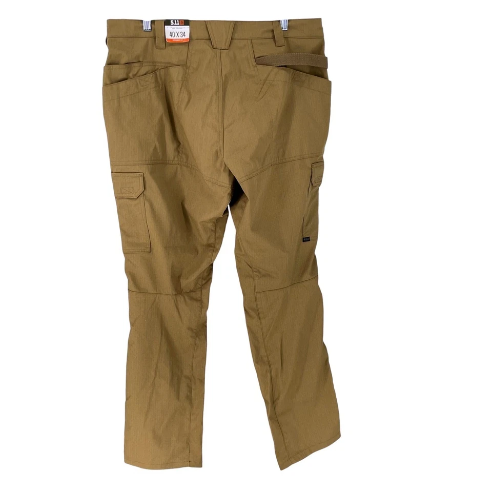 Pantalones 5.11 Tactical ABR Pro 40x34 Straight Flex Lite Cargo Tostado NUEVOS Foto 2 de 4