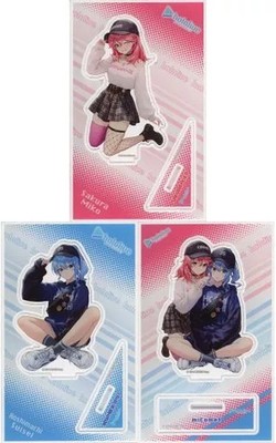 Acrylic stand/acrylic panel set of 3 types Acrylic stand ''Virtual Youtuber