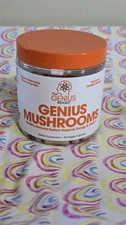 The Genius Brand Genius Mushrooms Organic - 90 Capsules Immune Energy Clarity