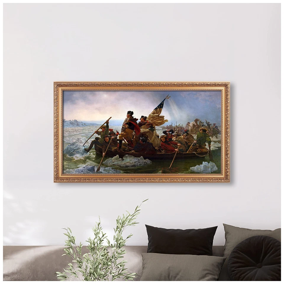 Washington Crossing The Delaware 1851 by Emanuel Leutze The World Classic Art... - Image 4 of 4