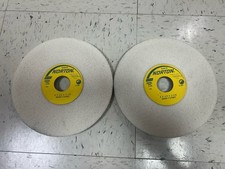 2 NOS Norton 38A46-F12VBE Grinding Wheels 8&rdquo; x 1/2&rdquo; x 1-1/4&rdquo; USA 928978