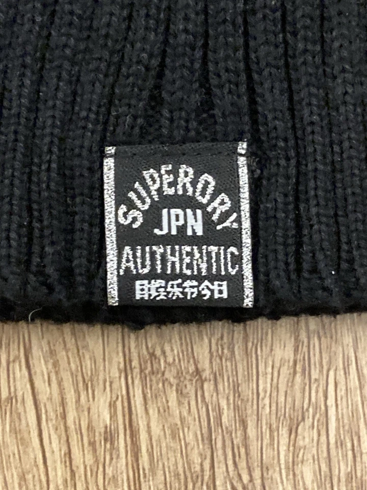 Superdry Women’s New Black Jumper Crew Neck Size UK 12. Excellent Condition. - Image 3 of 4