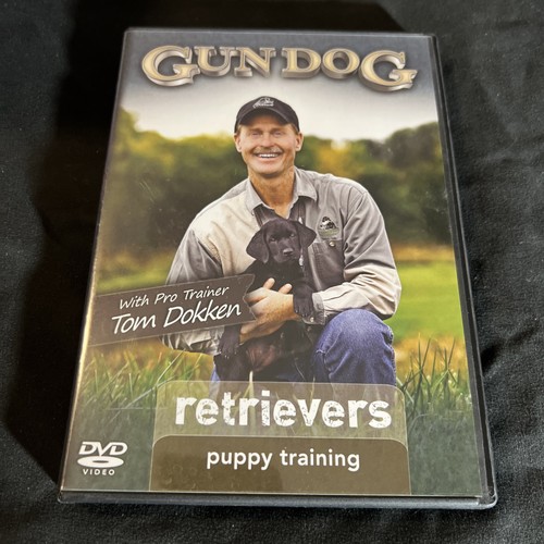 Gun Dog Retrievers Puppy Training (DVD, 2011) Tom Dokken Game Hunting Bird Dog