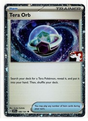 Tera Orb 189/191 Prize Pack Series 7 Cosmo Holo