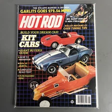 Hot Rod Magazine  June 1986 Vintage Classic Custom Muscle Cars Track Cobra Kit