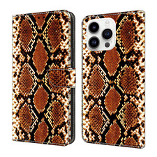 For Various Phone Hot Metal scales Magnetic Card Wallet Case Flip Stand Cover