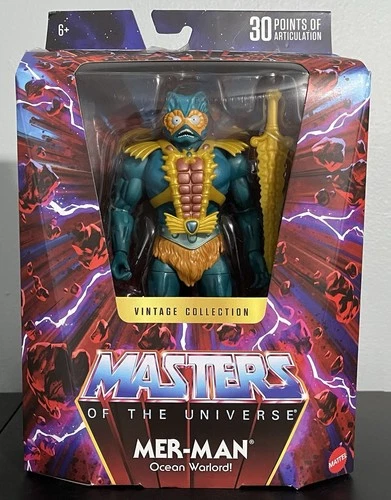 MOTU 2026 Masters of The Universe Masterverse Vintage Collection MER-MAN Figure
