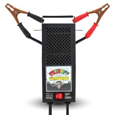 Schumacher Electric 100A Car Battery Load Tester and Voltmeter, for Batteries Up