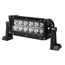 Bully Brand 7.5" Dual Row LED Off-Road Light Bar PLV-1003 6000K 36W 30v 2340 lm
