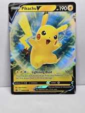 Pikachu V NM SWSH198 Holo Spada e Scudo Promo Pokemon Holo Promo