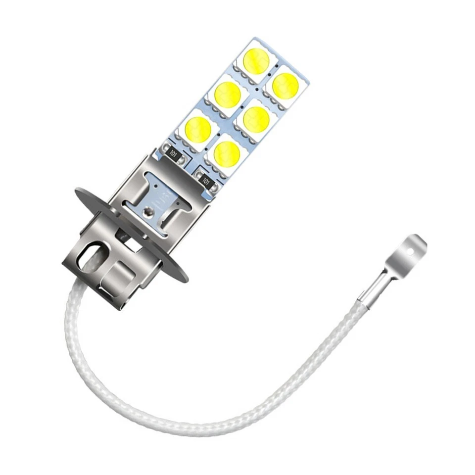 2PCS 55W H3 LED Headlight Bulbs for Optimal Heat Management and Long Lifespan - Image 4 of 4
