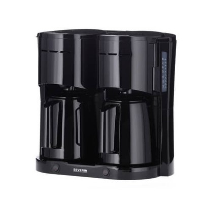 1 bis 6x SEVERIN Duo-Filterkaffeemaschine KA 9315, schwarz - SPARE BIS ZU 3%