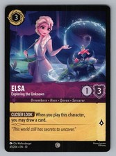 ELSA - EXPLORING THE UNKNOWN 45/204 C LORCANA NM 10 WOLFENSBERGER
