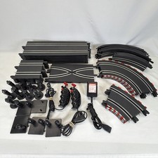 Carrera Go 1/43 Slot Car Track 35  Pieces Curve Straight Banked Loop Cross Etc.